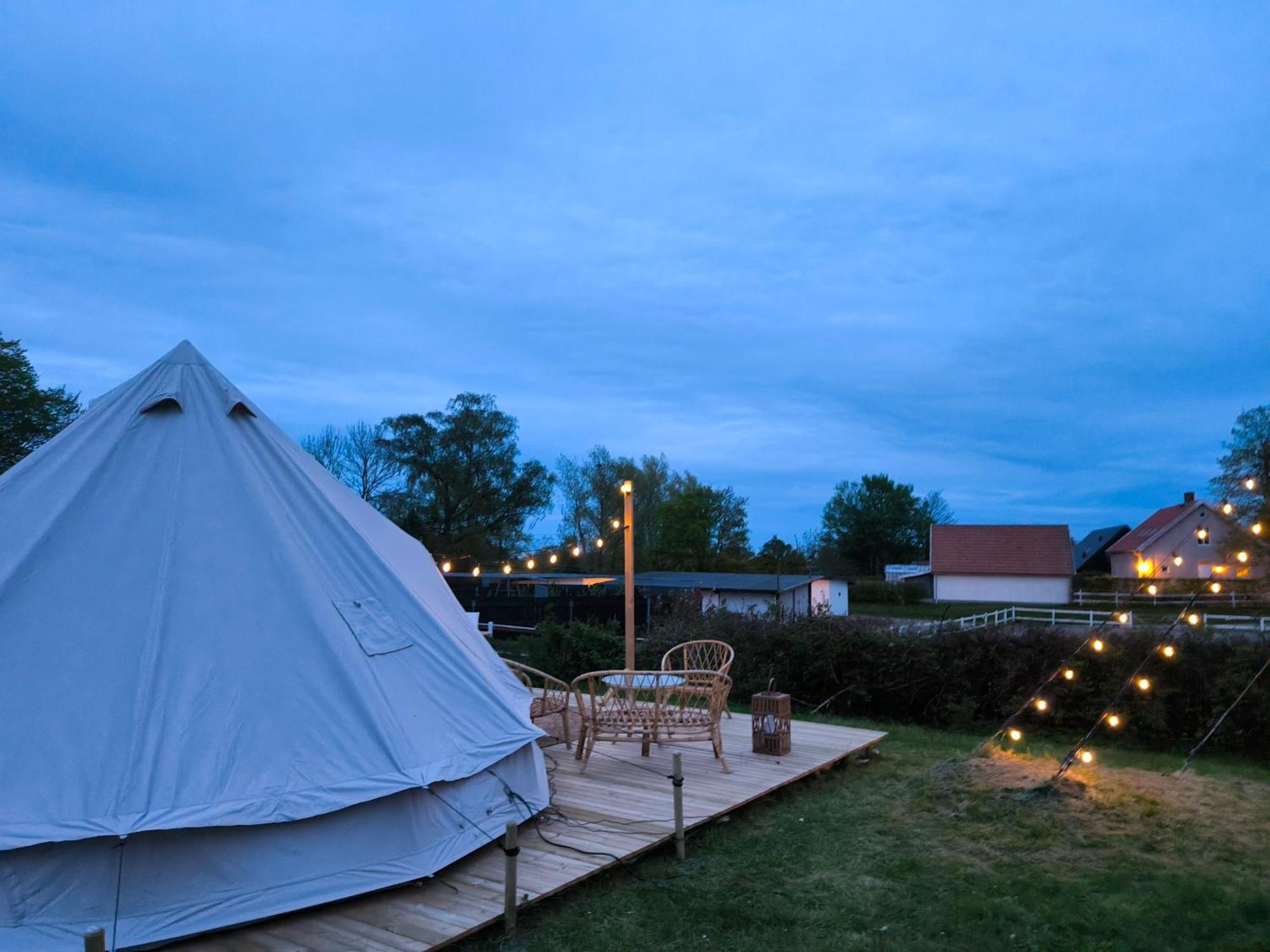 Luxury Tent With Restroom And Shower, Close To The Beach Ystad Luaran gambar