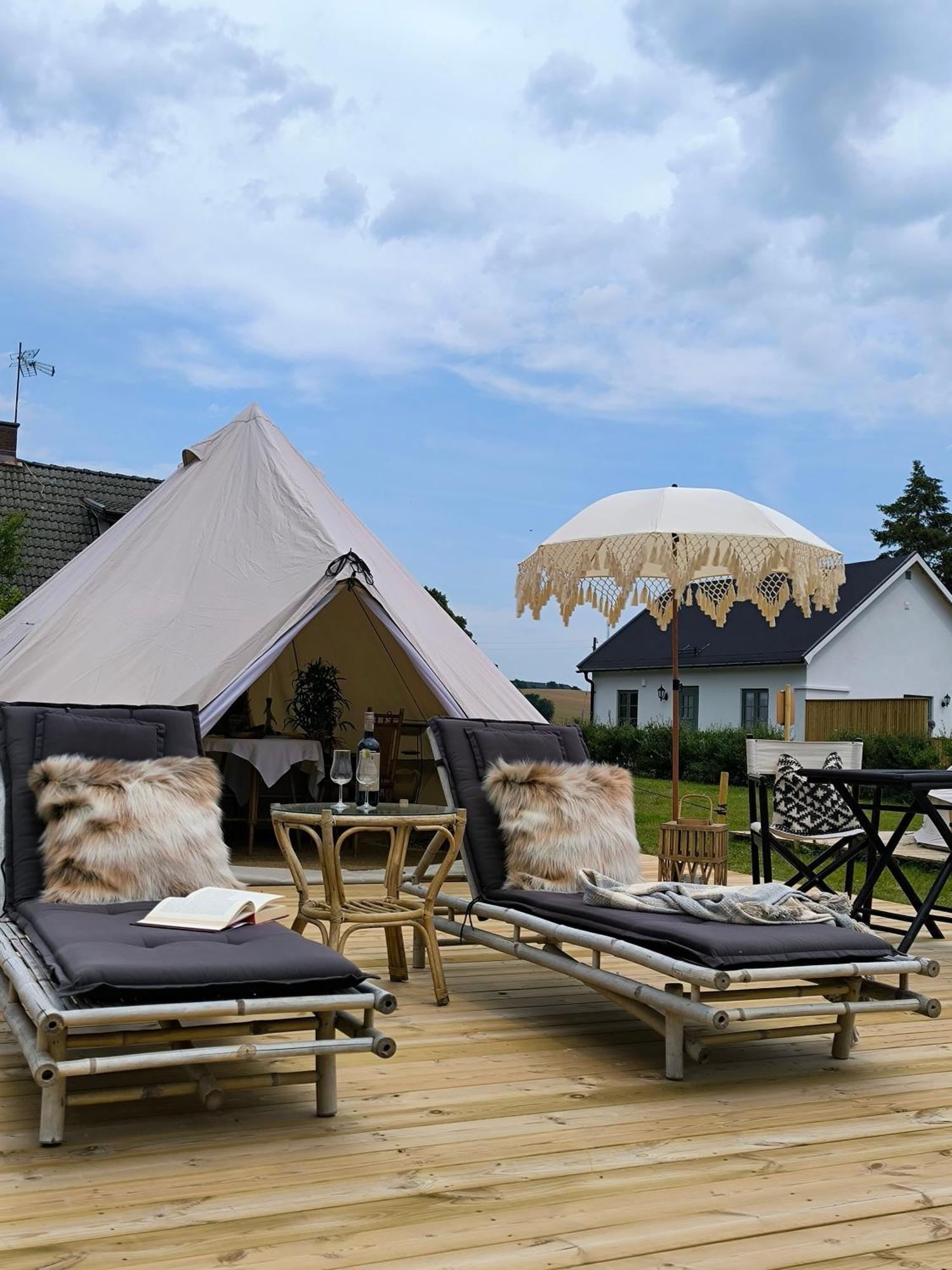 Luxury Tent With Restroom And Shower, Close To The Beach Ystad Luaran gambar